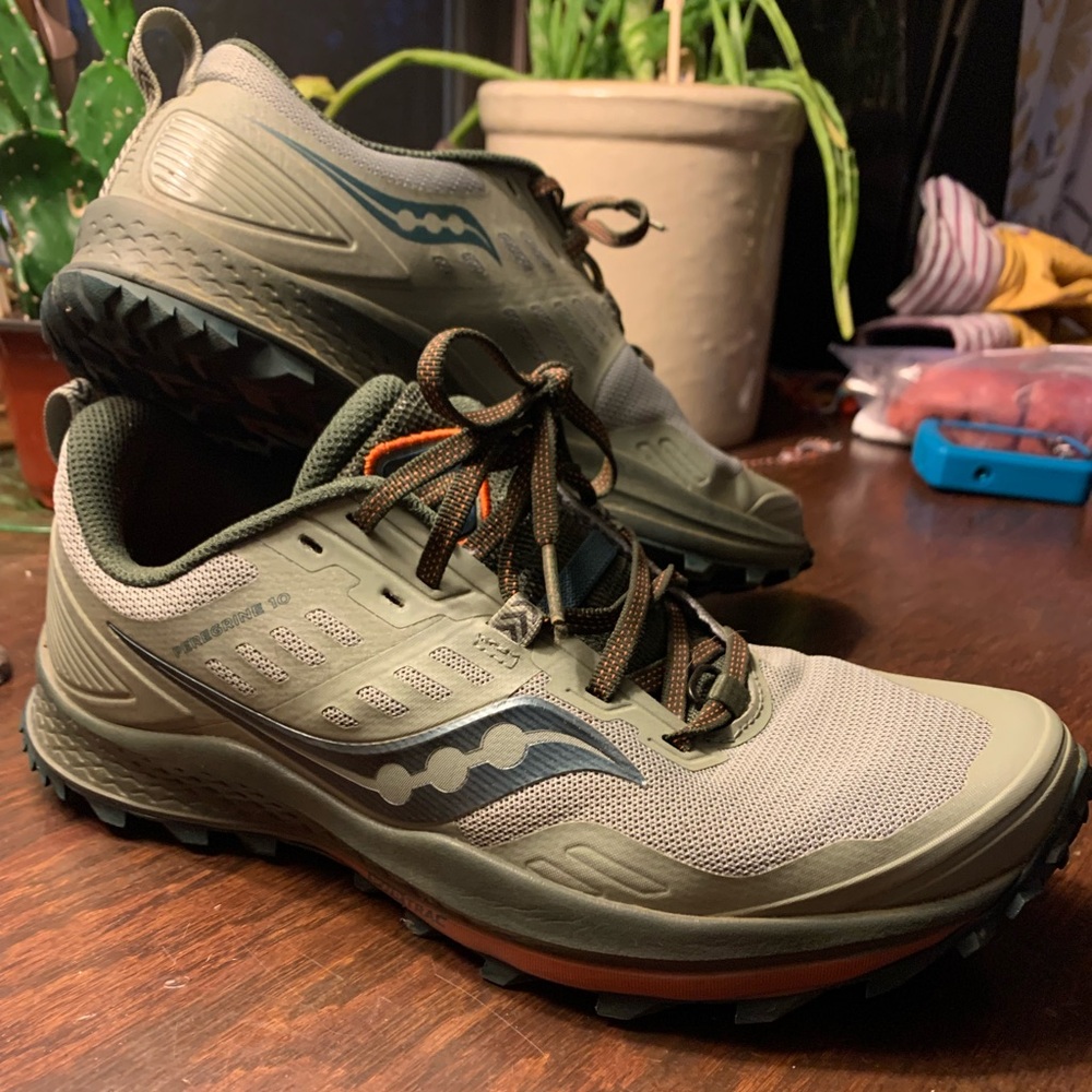 Saucony Peregrine 10 Trail Running Shoes M8/W9.5